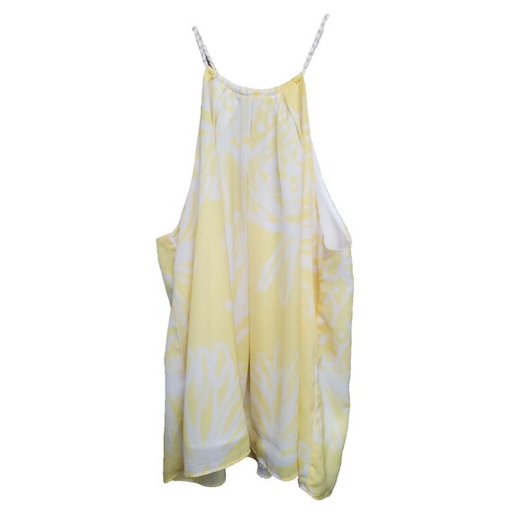 LILLY PULITZER Target Pineapple Punch Braided Strap Lined Halter Top Size 1X - Picture 1 of 8